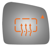 SIDE VIEW MIRROR HEATED W WIDE ANGLE BLIND SPOT